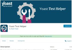 Reset Indexables tables trong plugin Yoast SEO