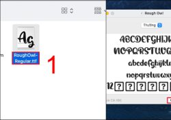 Cài font chữ cho macbook như thế nào ?